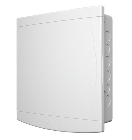 Quadro PVC Disjuntor Embutir sem Barramento para 18/24 Disj Branco