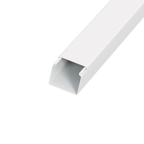 Canaleta HelaClima AC8080 em PVC Branco 80x80mm com 2 Metros