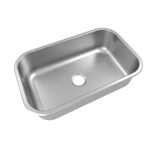 Cuba de Embutir Quadrada 56x34x15cm Aço Inox Docol N2 Polido