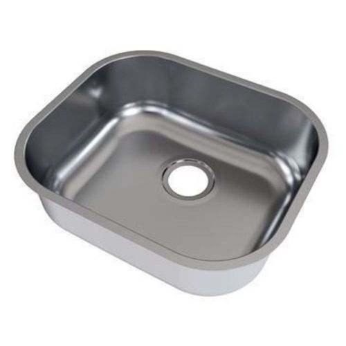 Cuba de Embutir Quadrada 40x34x15cm Aço Inox Docol N3 Polido