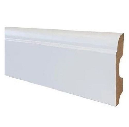 Rodapé MDF Clean Branco Nevada 8x210cm