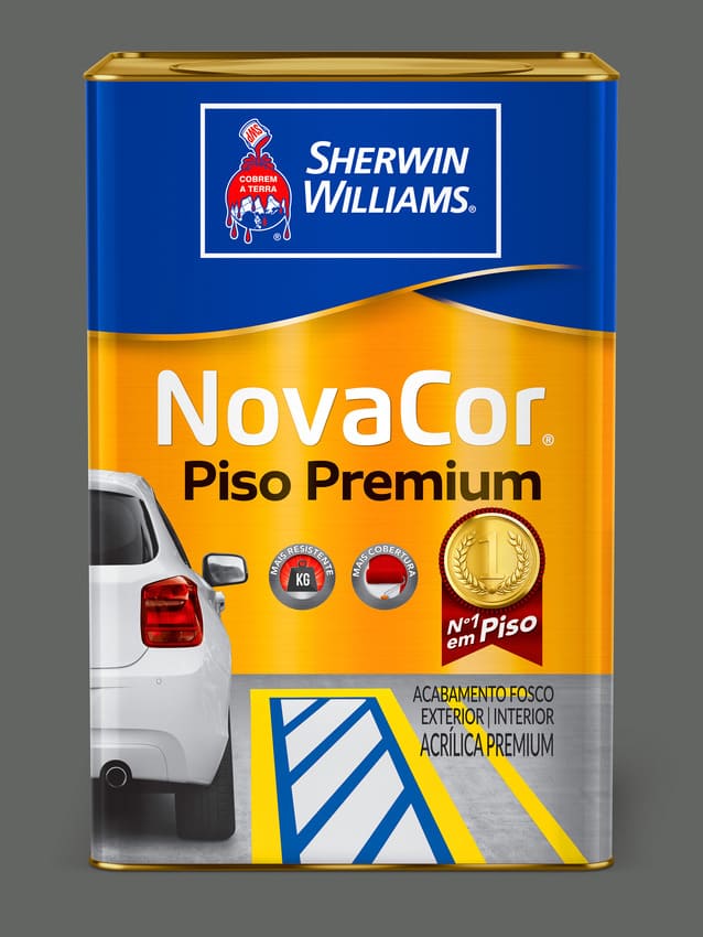 Tinta-Premium-Acrilica-Fosco-Novacor-Piso-Cinza-Chumbo-18L