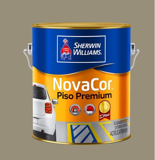 Tinta Premium Acrílica Fosco Novacor Piso Concreto 3,6L