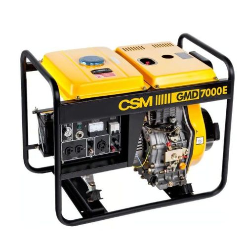 Gerador à Diesel 6,25 kVA 4 Tempos 16L 5,5h GMD7000E 110V(220V)Mono