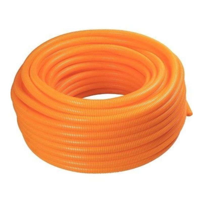 Eletroduto-Corrugado-3-4--25mm-Flex-Reforcado-Laranja-Amanco-50-Metros