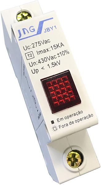 Dispositivo de Proteção Contra Surto DPS JBY1 Classe II 15KA Jng