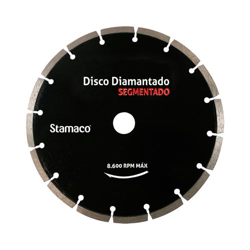 Disco Diamantado Segmentado 7" 180x25,40mm 4714 Stamaco