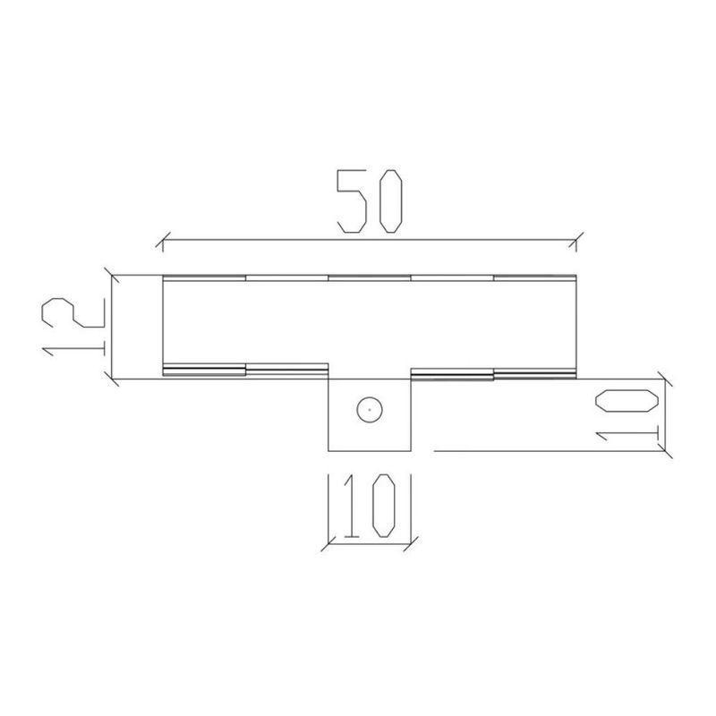 Juncao-H-Aco-Galvanizado-065mm-Multiperfil