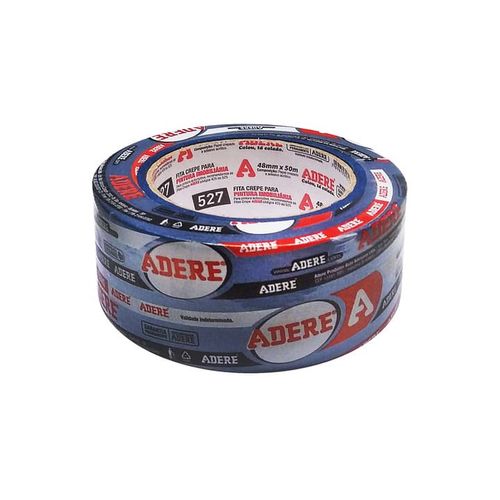 Fita Crepe Profissional Azul 48mm x 50m Adere