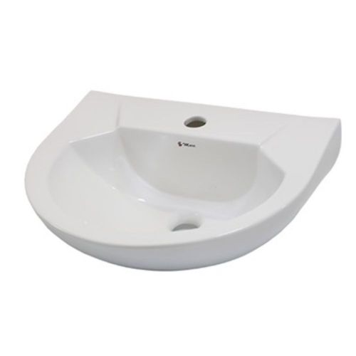 Lavatório Louça para Coluna Gardênia 47x39cm Branco