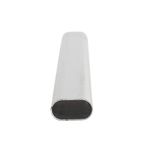 Tubo-Oval-em-Aluminio-para-Cabide-Branco-3m