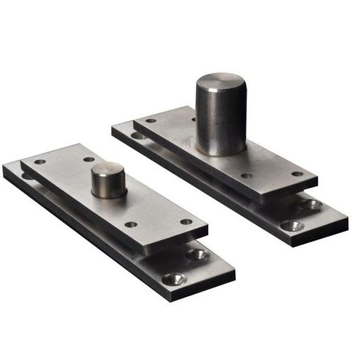 Pivô para Porta Pivotante 9,5cm até 100Kg Inox Polido