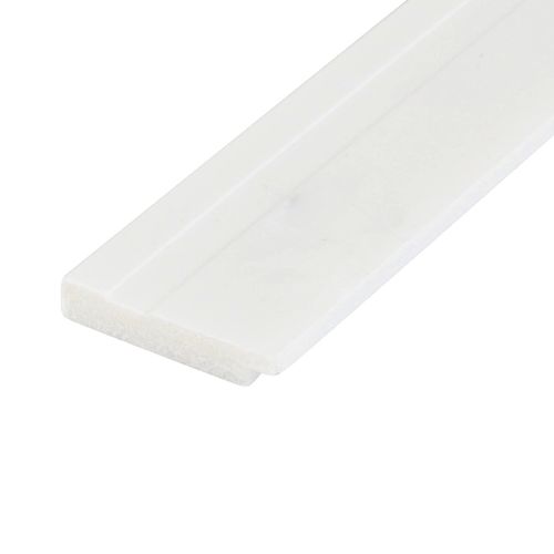 Rodapé Poliestireno P.U Branco 1 Friso Slim 07x200cm