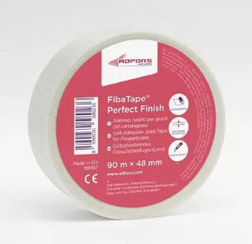 Fita Telada Fibra de Vidro Perfect Finish Branca 48mm 20m Adfors