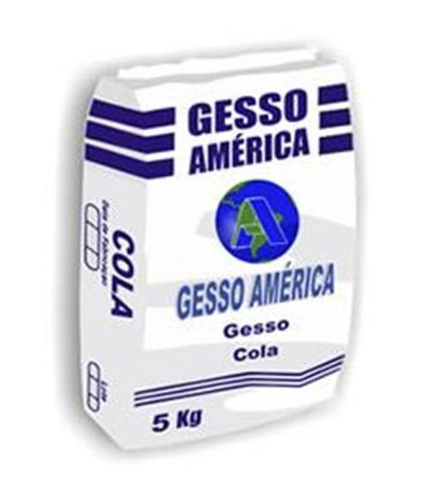 Gesso Cola para Forros e Fixação Branco 5Kg América