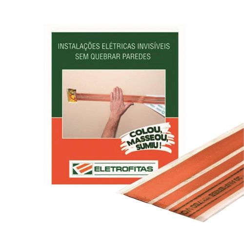 Eletrofita Tomada 2+T pinos 20A - Equivalência Cabo 2,5mm2 a metro