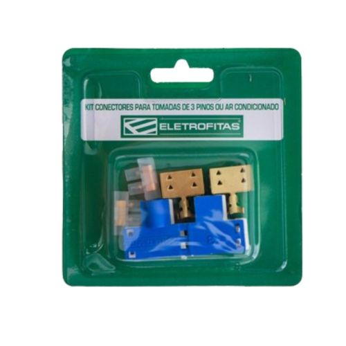 Kit Conectores Eletrofitas EF18.9.18 - 4un 3 Saídas e 2un 1 saída 2P+T