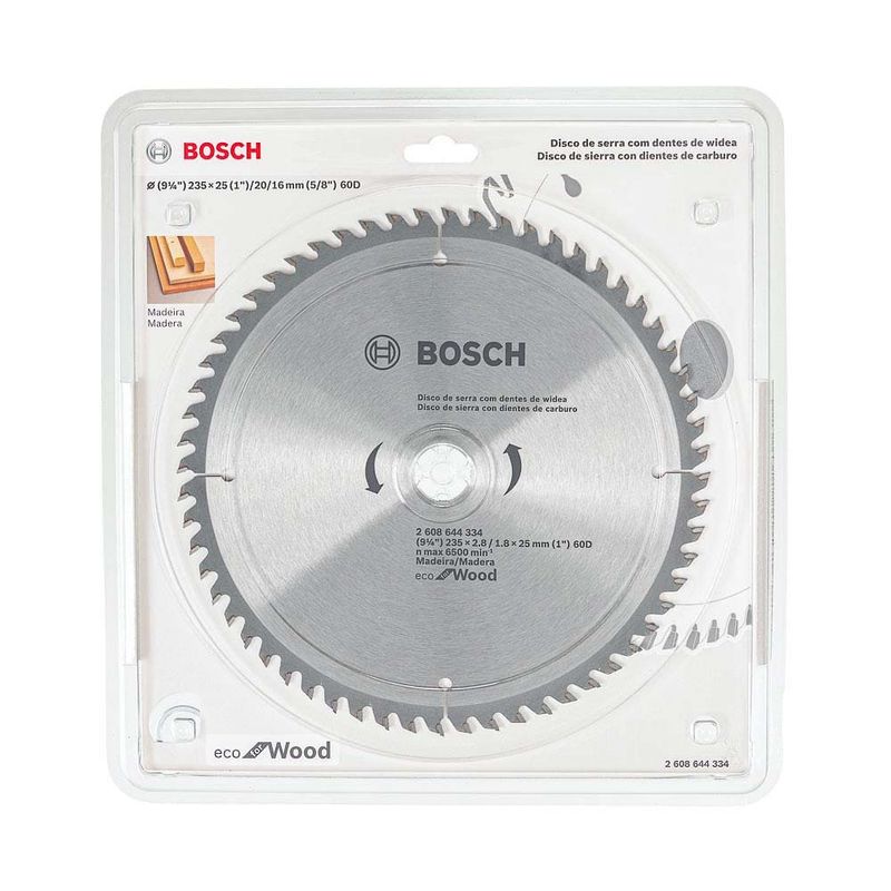 Disco-de-Serra-Circular-9.1-4--235x25mm-com-60-Dentes-Eco-Bosch