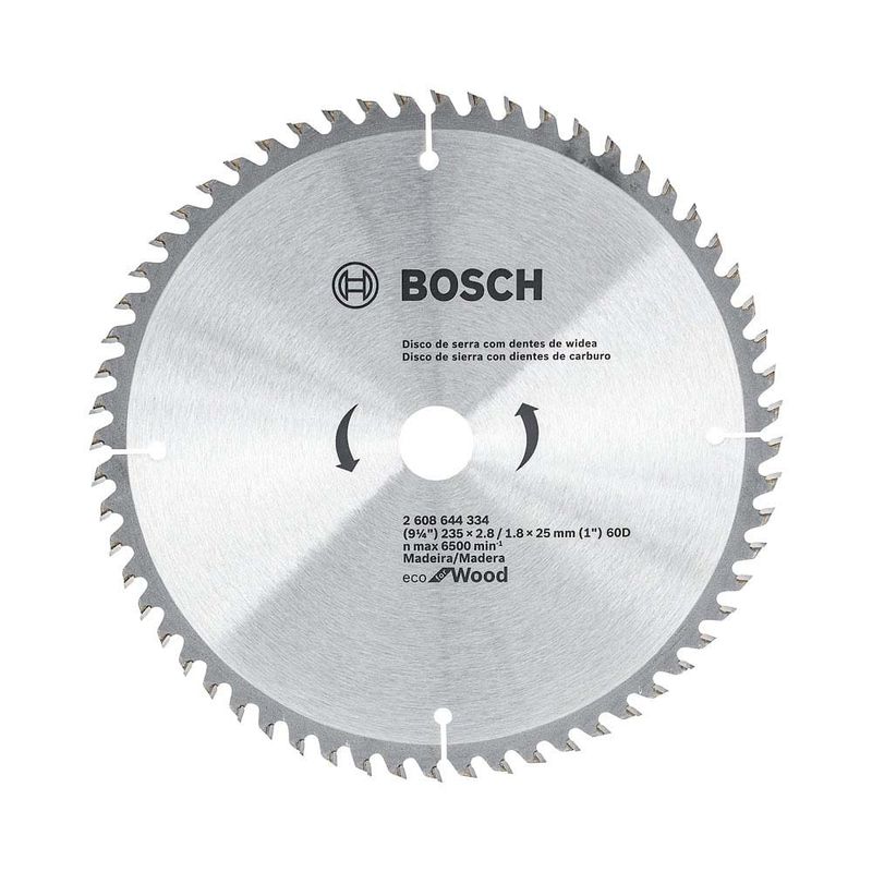 Disco-de-Serra-Circular-9.1-4--235x25mm-com-60-Dentes-Eco-Bosch