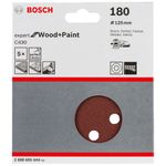 Disco-de-Lixa-5--125mm-com-Velcro-Grao-180-5pcs-Bosch