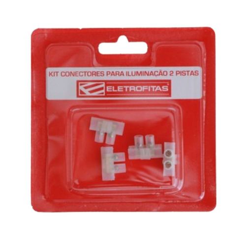 Kit Conectores Eletrofitas EF9x2 - 4un de 1 Saída para Iluminação