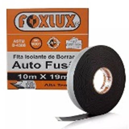 Fita Isolante Alta Fusão 19mm X 0,76mm Foxlux 10 Metros