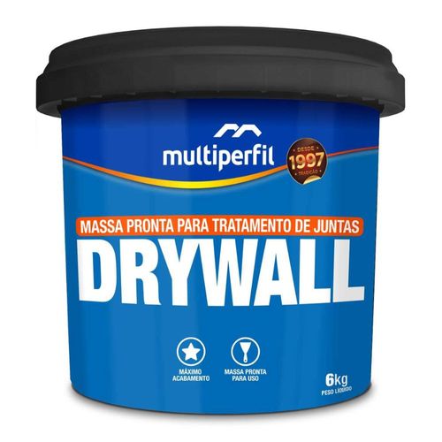 Massa para Acabamento de Drywall 6Kg Multiperfil