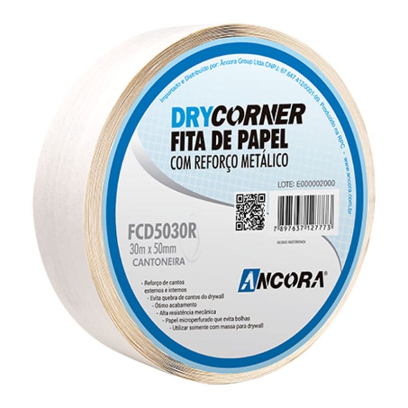 Fita-de-Papel-para-Juntas-Drywall-com-Reforco-Metalico-50mm-30m-Ancora