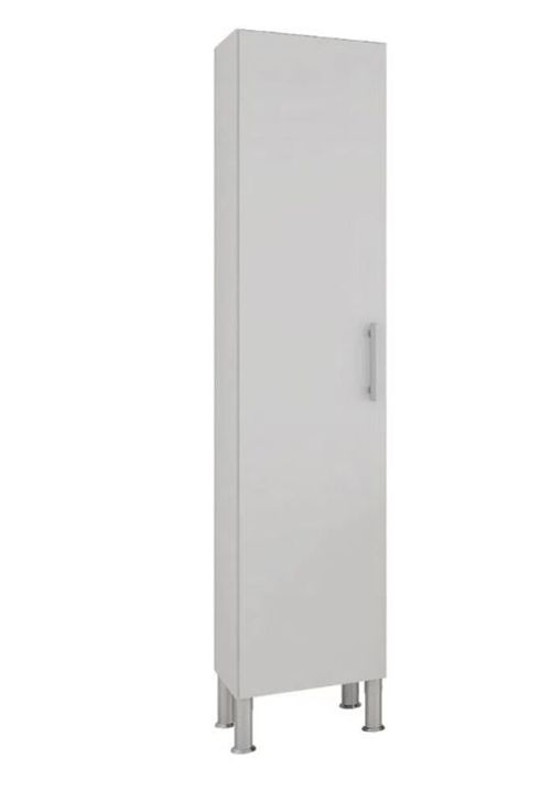 Armário Paneleiro para Cozinha Flex 42,5x202cm MDF Branco