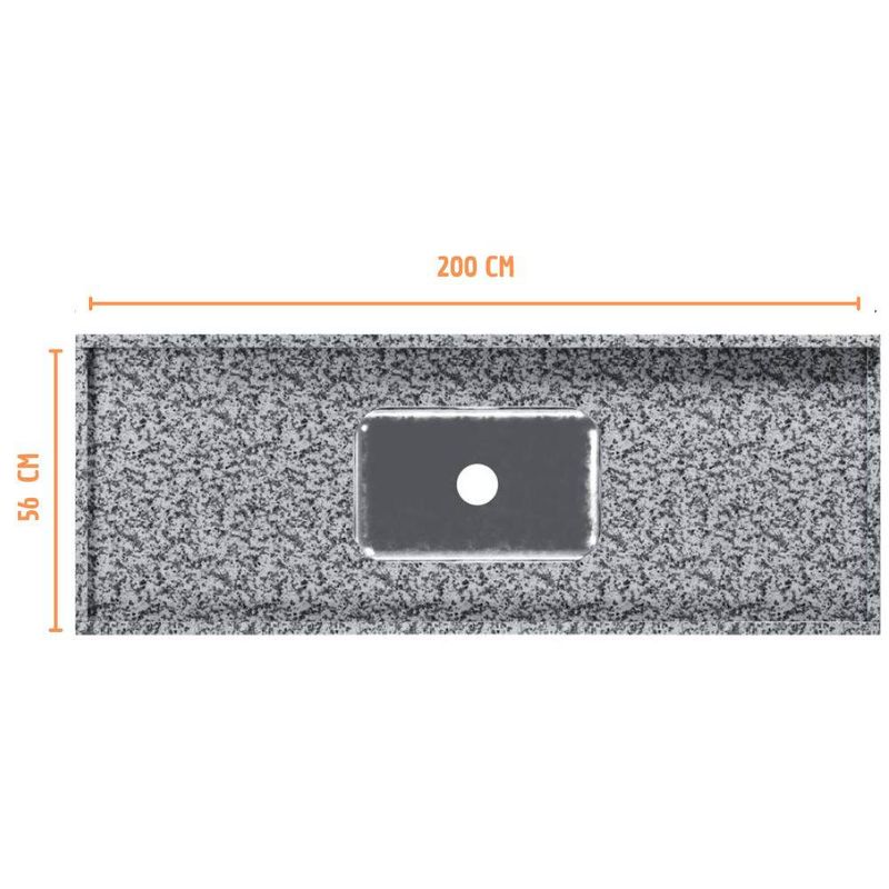 Pia-para-Cozinha-Granito-200x56cm-Cinza-Corumba-com-Cuba-Central-11cm