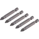 Bits-com-Ponteira-Pozidrive-encaixe-de-1-4--PH2-50mm-c-5pcs-Vonder