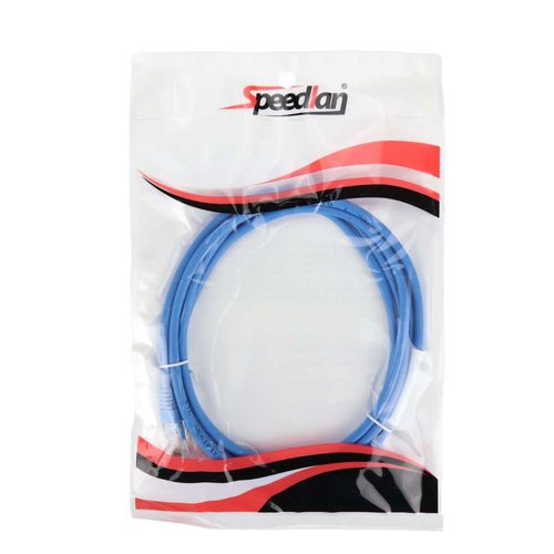 Cabo de Rede Patch Cord CAT5E Azul Dualcomp 2 Metros