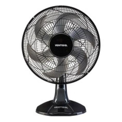 Ventilador de Mesa Turbo 6 Preto com 6 Pás 40cm 80W 220V