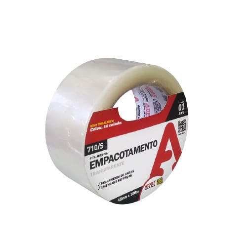 Fita de Empacotamento Transparente 710s 48mm x 100m Adere