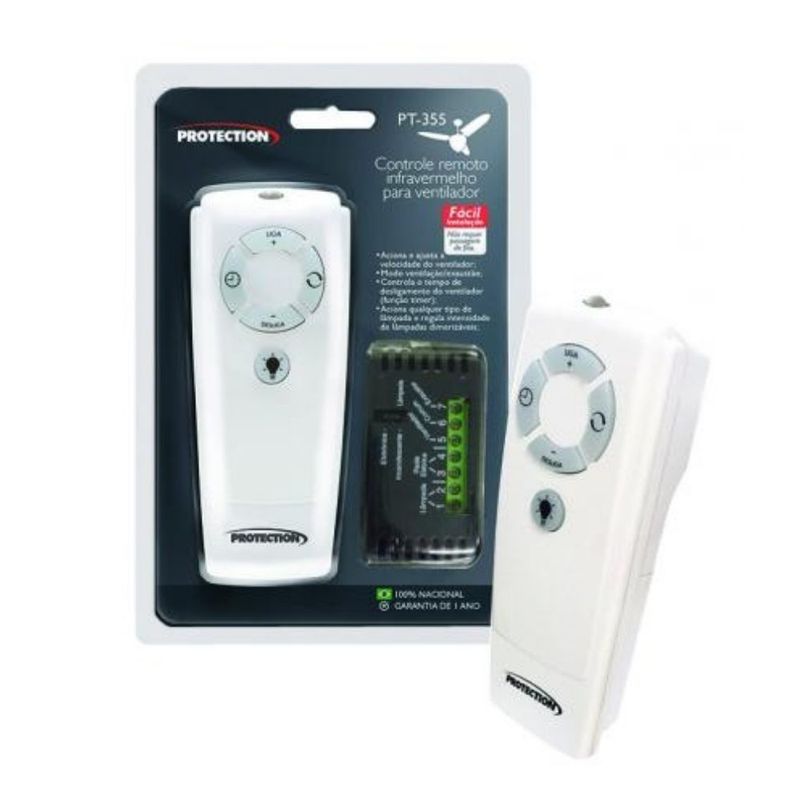 Controle-Remoto-Ventilador-Teto-para-1-Lampada-Branco-com-Reversao