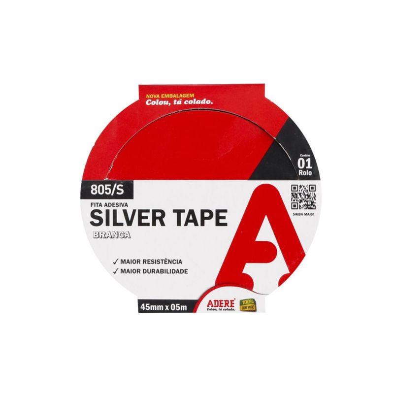 Fita-Silver-Tape-Branco-805s-45mm-x-5m-Adere