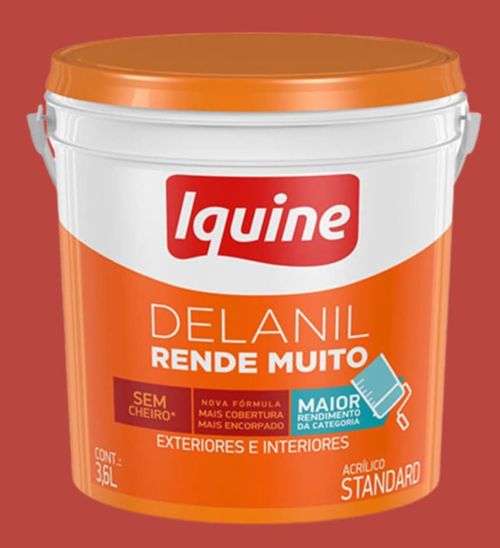 Tinta Standard Acrílica Fosco Delanil Boi Garantido 3,6L Iquine