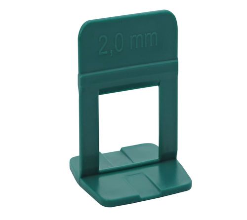 Espaçador para Nivelamento Slim Verde 2mm c/ 100 Peças Cortag