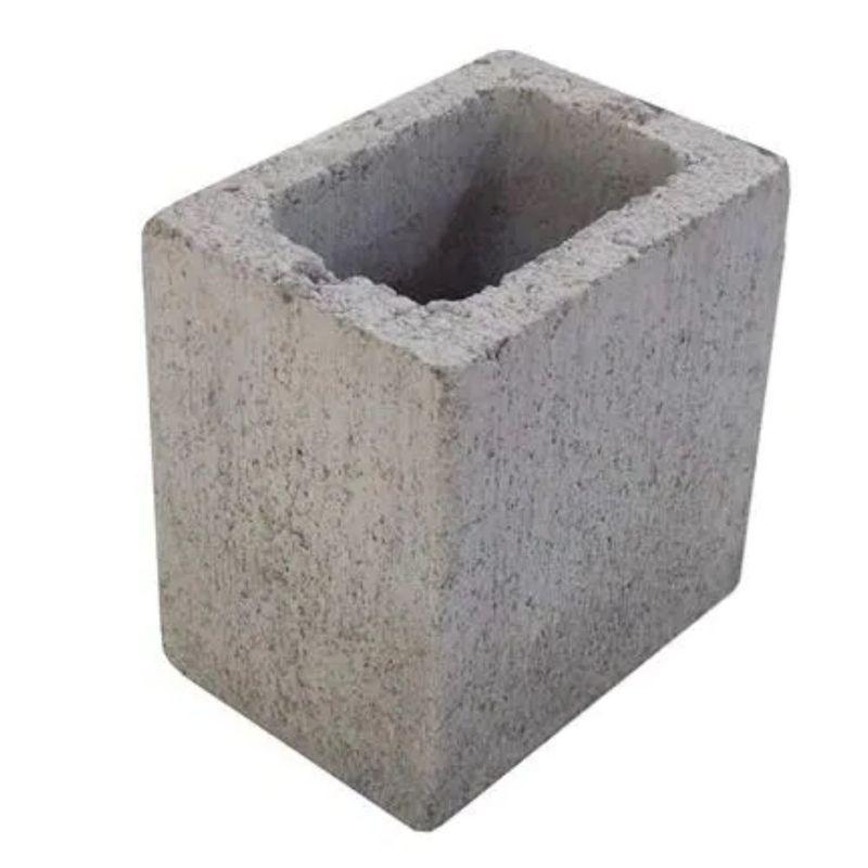 Meio-Bloco-de-Concreto-Vedacao-Classe-C-14x19x19cm-Blocos-Cardoso