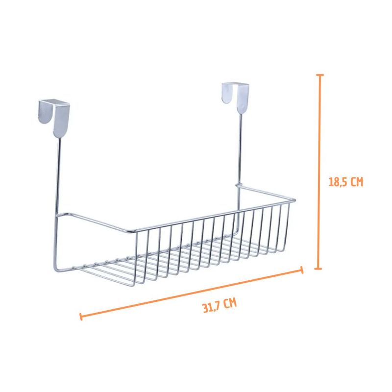 Suporte-para-Utensilios-para-Porta-de-Armario-Cromado