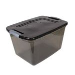 Caixa-Plastica-Organizadora-com-Tampa-OR22-30L-ate-15Kg-Preta