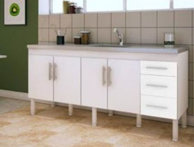 Gabinete-para-Cozinha-Flex-194x80x52cm-MDF-Branco