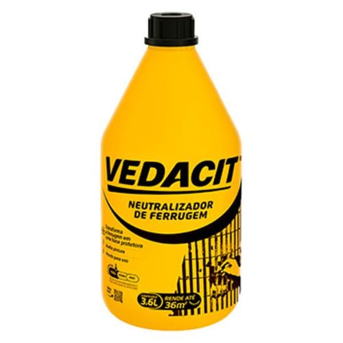 Neutralizador de Ferrugem 3,6L Vedacit