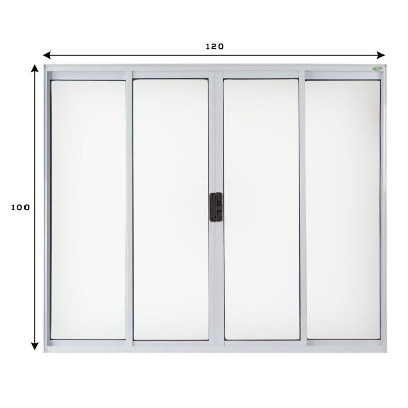 Janela-4-Folhas-Central-Vlis-Aluminio-Branco-sem-Grade-100x120cm