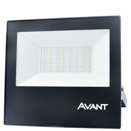 Refletor de LED Slim 50W IP65 3750 Lúmens Luz Amarela