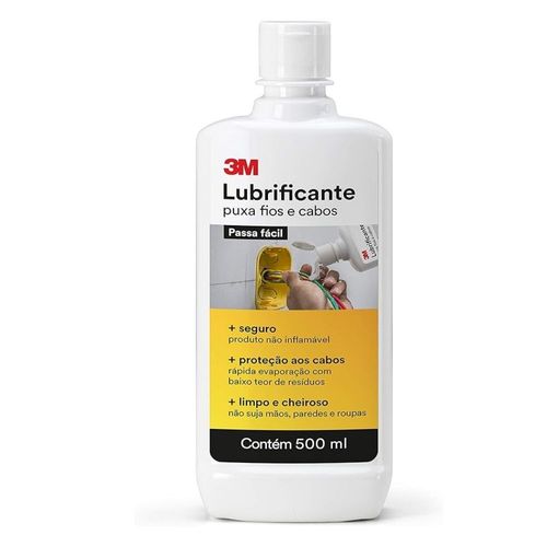 Lubrificante para Puxamento de Fios e Cabos 3M 500ml