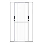 Porta-de-Correr-2-Folhas-Vlis-Aluminio-Branco-Direito-210x120cm