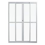 Porta-de-Correr-4-Folhas-Central-Vlis-Aluminio-Branco-210x200cm