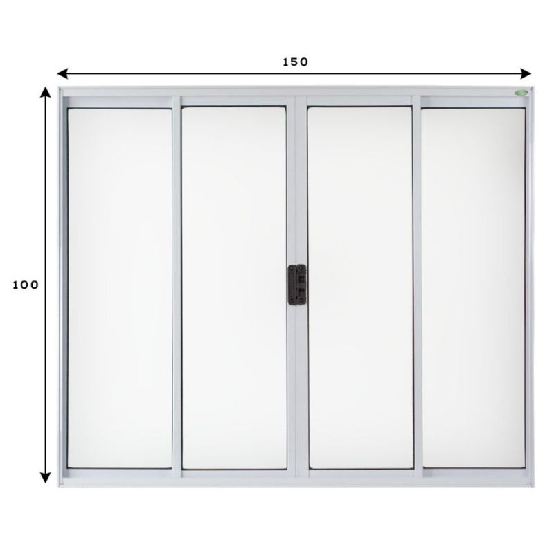 Janela-4-Folhas-Central-Vlis-Aluminio-Branco-sem-Grade-100x150cm