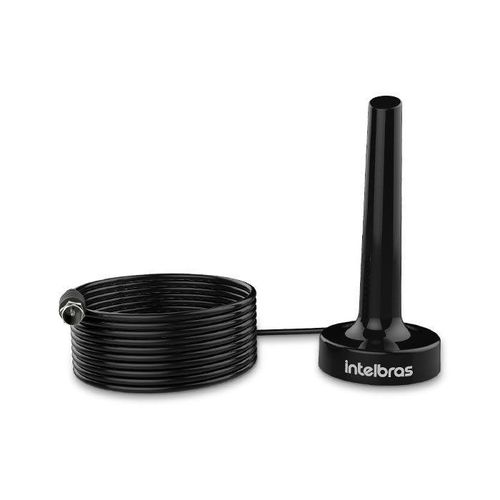 Antena Interna para TV UHF/HDTV com Base Magnética e 2,5m de Cabo